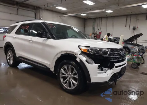 2020 Ford Explorer Xlt из США, поврежденный, VIN 1FMSK8DH2LGA21411